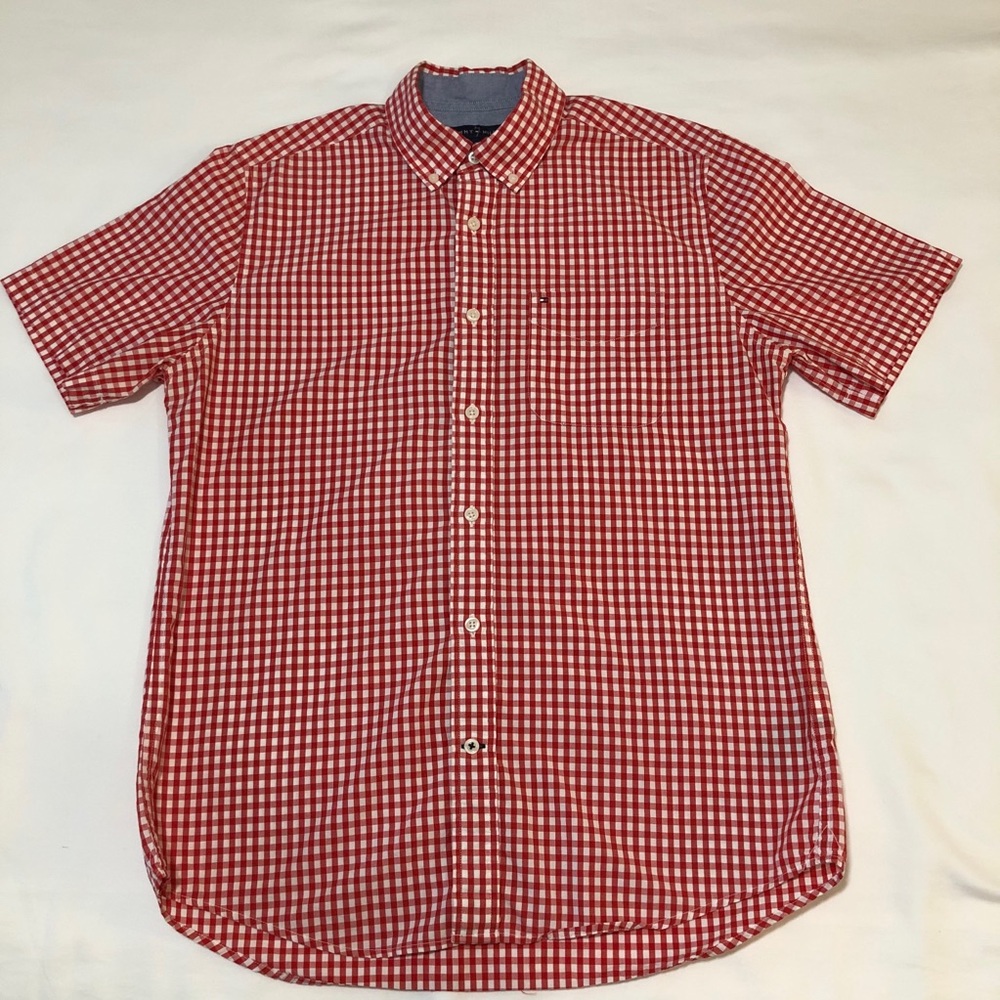 Tommy Hilfiger Men’s Short Sleeve Dress Shirt